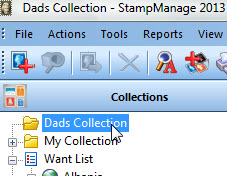 StampManage Dads Collection